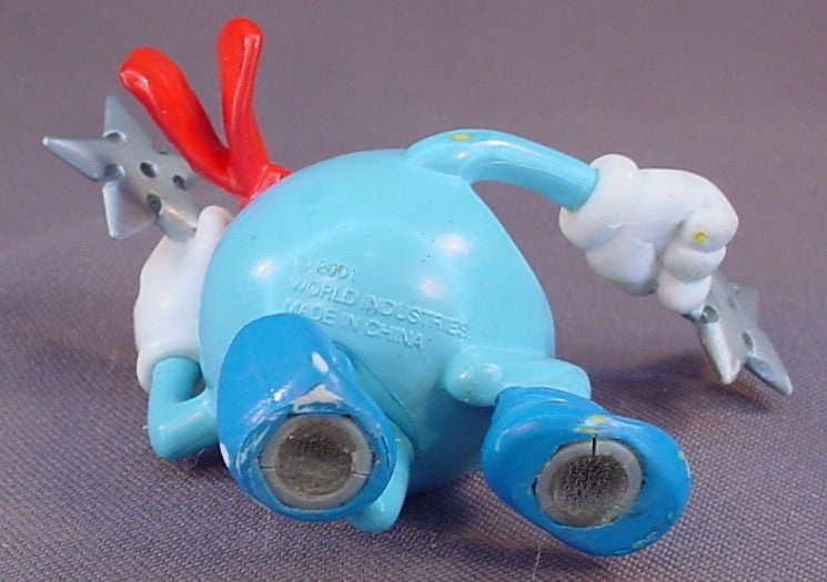 Tech Deck Dude Wet Willy Ninja With Throwing Stars, 2001 World Industries, Dudes