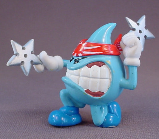 Tech Deck Dude Wet Willy Ninja With Throwing Stars, 2001 World Industries, Dudes