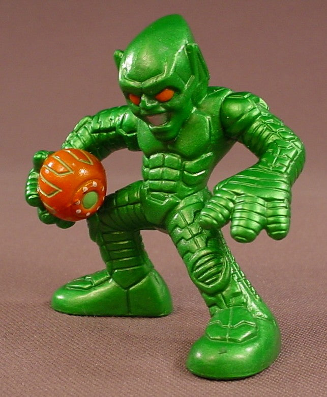 Spider-Man Superhero Squad Green Goblin Mini PVC Figure, Action Figure, 2 3/8 Inches Tall, 2007 Hasbro