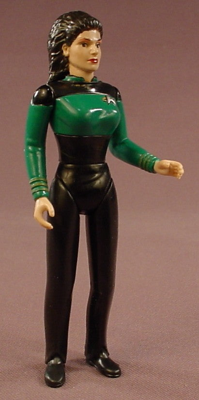 Star Trek TNG Commander Deanna Troi Action Figure, #6920, 4 3/4 Inches Tall, 1993 1994 Playmates