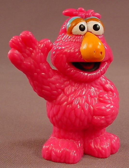 Sesame Street Workshop Young Telly Monster PVC Figure, C-082B, 2010 Hasbro, 2 7/8 Inches Tall