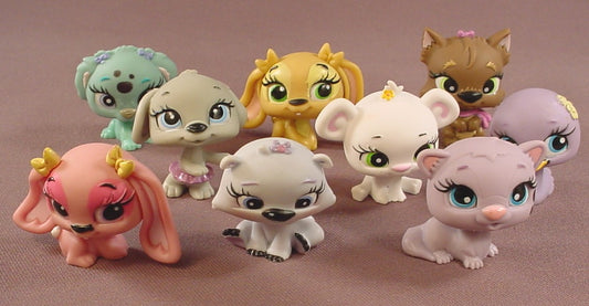 Bratz Petz Lot Of 9 Different Pets, Bratz Lil Angelz, Similar To Littlest Pet Shop, MGA