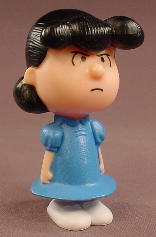 The Peanuts Movie Talking Lucy Figure Toy, 3 3/4 Inches Tall, Charlie Brown, Has An On Off Switch, 2015 McDonalds