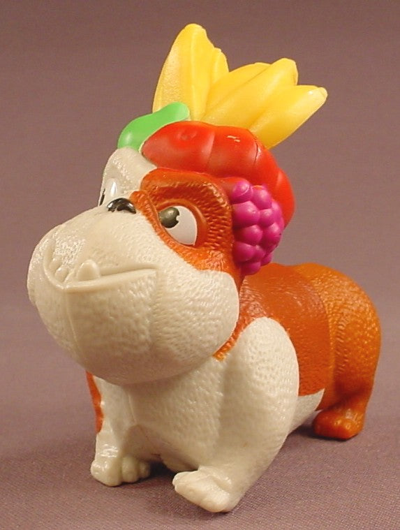 Rio Movie Nico Luiz The Bulldog Figure Toy, 3 3/4 Inches Tall, Her Hind End Sways Back And Forth, 2011 McDonalds