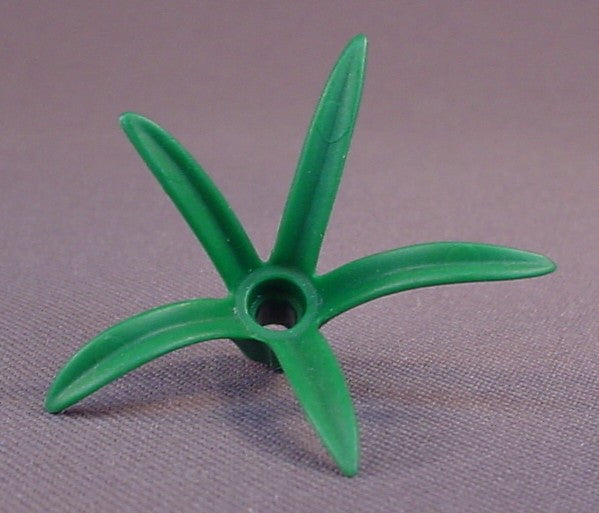Playmobil Dark Green Medium Outer Leaf Frond With 5 Points, 3241 4093 4162 4171 4174 4404 4852 5134
