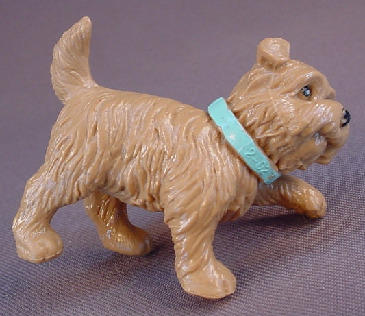 Barbie Posh Pets Brown Mother Dog PVC Figure, From B6358 Park Playset, 2003 Mattel