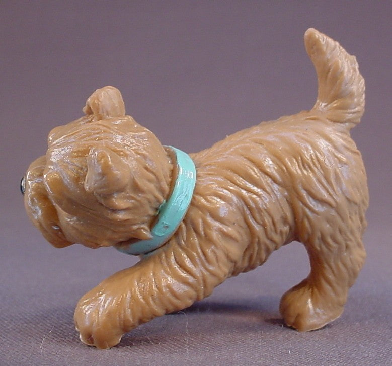 Barbie Posh Pets Brown Mother Dog PVC Figure, From B6358 Park Playset, 2003 Mattel