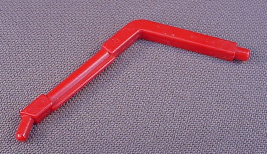 Playmobil Red Roll Cage Bar Or Support With A Bend And Pegs On Both Ends, 3041 3371 3754 7617 7962