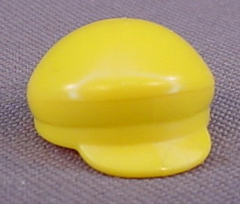 Playmobil Yellow Victorian Child Size Round Cap Or Hat With A Narrow Bill, 4943 5312 5403 70892, 30 06 0180