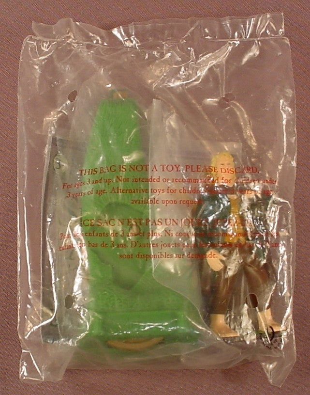 Lord Of The Rings Merry Figure And Base Sealed In The Original Bag, 2001 Burger King, The Figure Is 3 1/4 Inches Tall