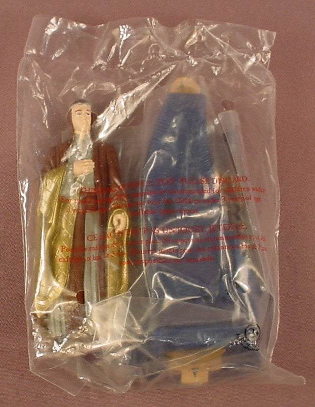 Lord Of The Rings Elrond Figure And Base Sealed In The Original Bag, 2001 Burger King