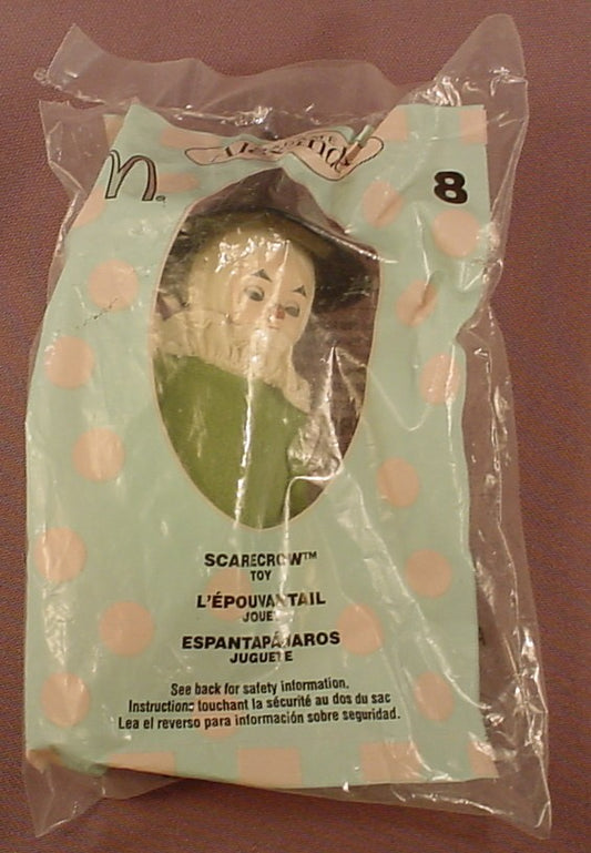 Madame Alexander Wizard Of Oz Scarecrow Doll Sealed In The Original Bag, 5 3/4 Inches Tall, #8, 2007 McDonalds