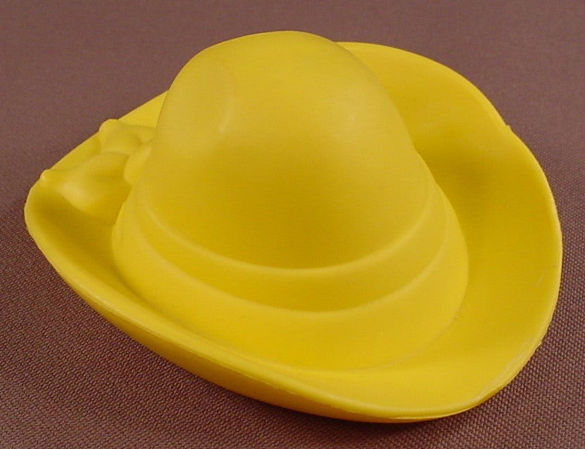 Mr Potato Head Yellow Cowboy Hat With A Ribbon Tied In The Back, 4 Inches Front To Back