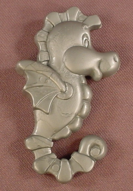 Mr Potato Head Silver Seahorse Accessory, Clips Onto An Arm, 1997 Playskool, 3 Inches Tall, Spud Of The Sea