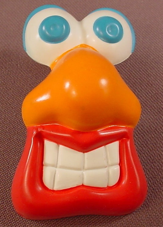 Mr Potato Head Pals One Piece Blue Eyes With A Big Red Mouth With Teeth, Orange Nose, 2003 Playskool