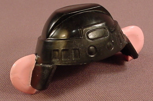 Mr Potato Head Sports Spuds Black Hockey Helmet With Attached Pink Ears, NHL, 2006 Hasbro