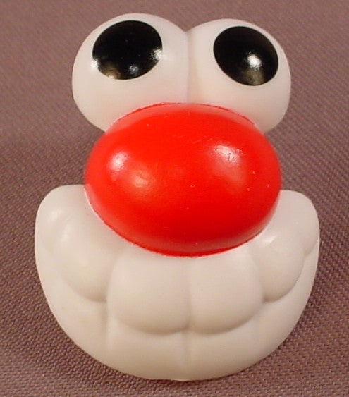 Mr & Mrs Potato Head One Piece Face With A Red Nose & Big White Teeth, For 3 1/2 To 4 Inch Bodies
