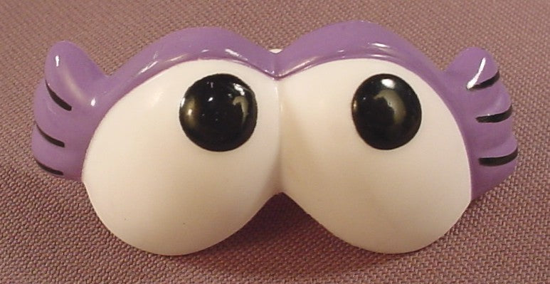 Mr Potato Head Eyes With Wide Purple Eyelashes, Lashes