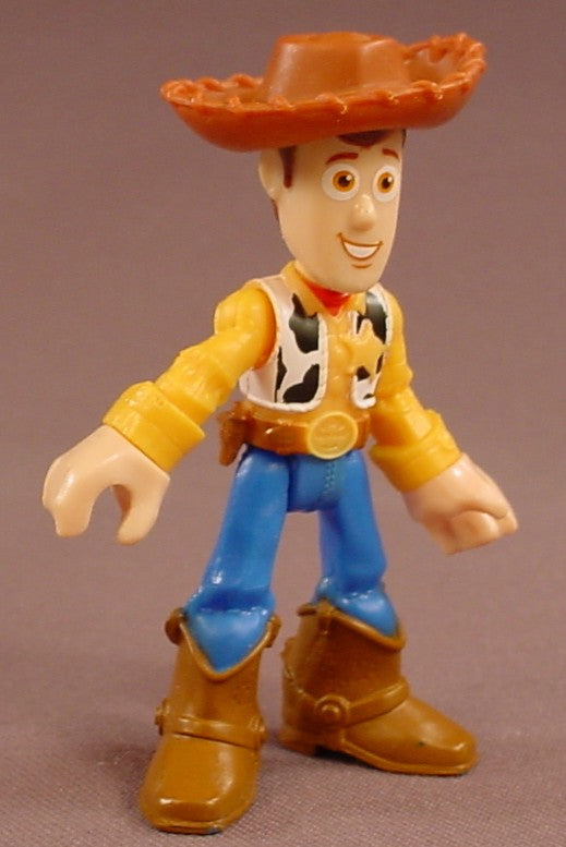 Disney Toy Story Woody Figure With Large Cowboy Boots, 3 Inches Tall, 2018 Mattel, GBG90