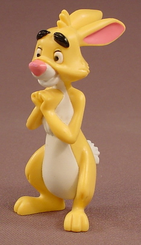 Disney Winnie The Pooh Rabbit With His Hands Clasped Together PVC Figure, 3 Inches Tall, Figurine