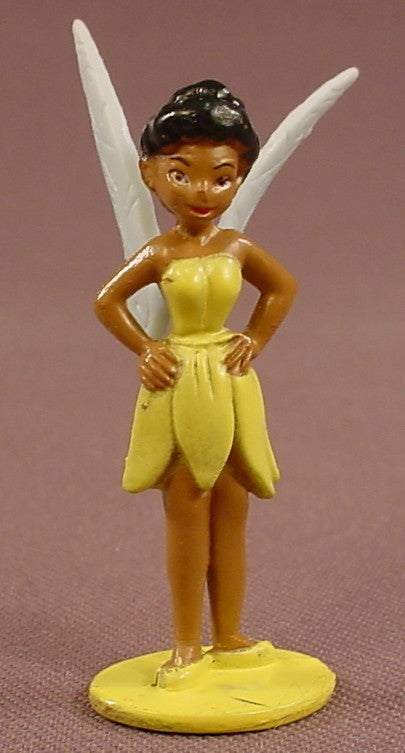 Disney Fairies Iridessa PVC Figure On A Base, Tinkerbell's Sister, 2 Inches Tall, Fairy, Figurine