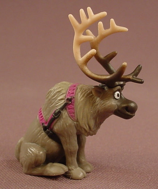 Disney Frozen Movie Sven The Reindeer PVC Figure, 2 Inches Tall, Figurine