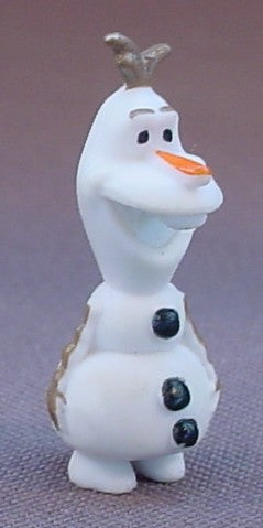 Disney Frozen Movie Olaf The Snowman Mini PVC Figure, 1 1/4 Inches Tall, Figurine