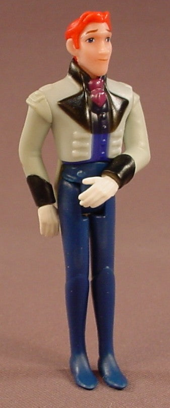 Disney Frozen Movie Prince Hans Of The Southern Isles Action Figure, 4 Inches Tall, The Arms Legs & Head Move, 2013 Mattel