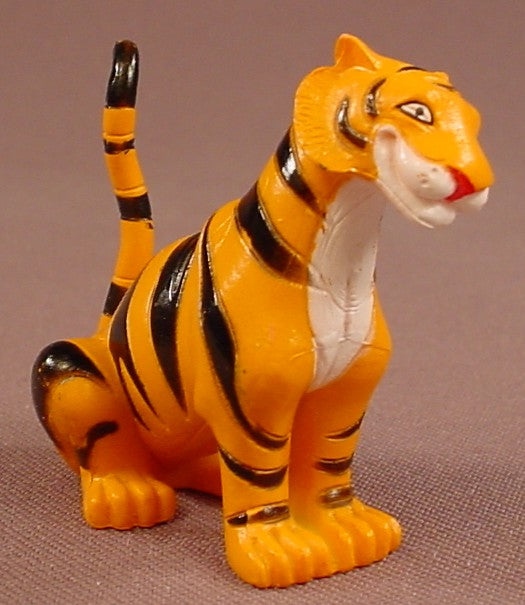 Disney Aladdin Rajah The Tiger In A Sitting Pose PVC Figure, 1 3/4 Inches Tall, Figurine