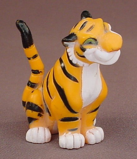 Disney Aladdin Rajah The Tiger With His Head Tilted To The Side PVC Figure, 2 Inches Tall, Figurine