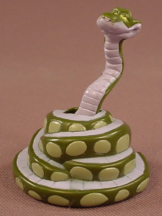 Disney The Jungle Book Kaa The Snake Figure, He Can Sway Back & Forth, 2 1/2 Inches Tall, 2003 McDonalds