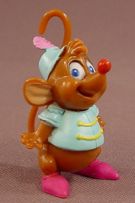 Disney Cinderella Gus The Mouse In His Royal Escort Uniform PVC Figure, 1 3/4 Inches Tall, Figurine