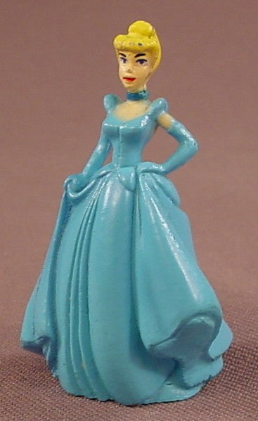 Disney Cinderella In Her Ball Gown PVC Figure, 2 Inches Tall, Figurine