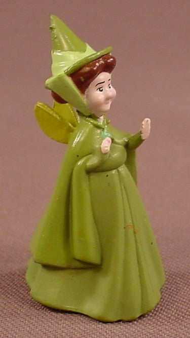 Disney Sleeping Beauty Fauna The Fairy PVC Figure, 1 3/4 Inches Tall, Figurine