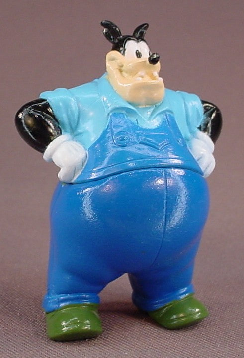 Disney Pete With His Hands On His Hips PVC Figure, 2 1/4 Inches Tall, Goof Troop, Figurine