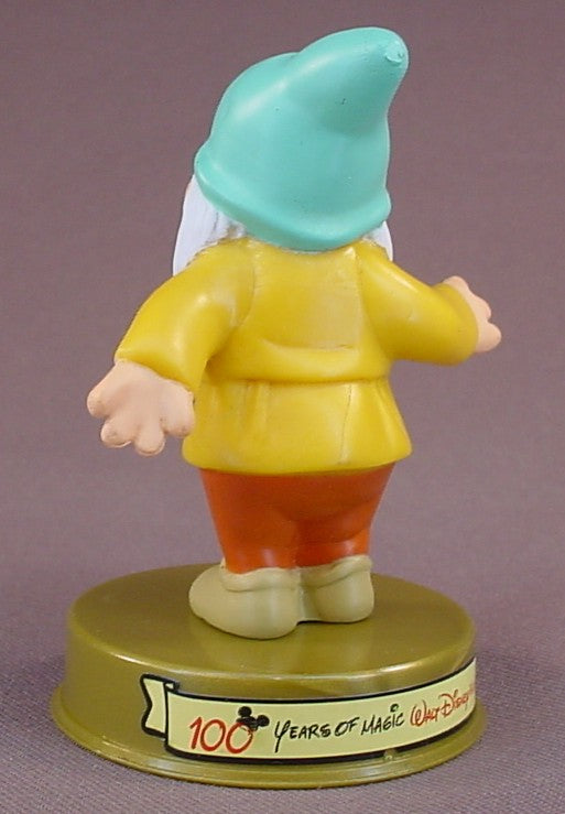 Disney 100 Years Of Magic Bashful Dwarf PVC Figure On A Base, Walt Disney World, 2002 McDonalds