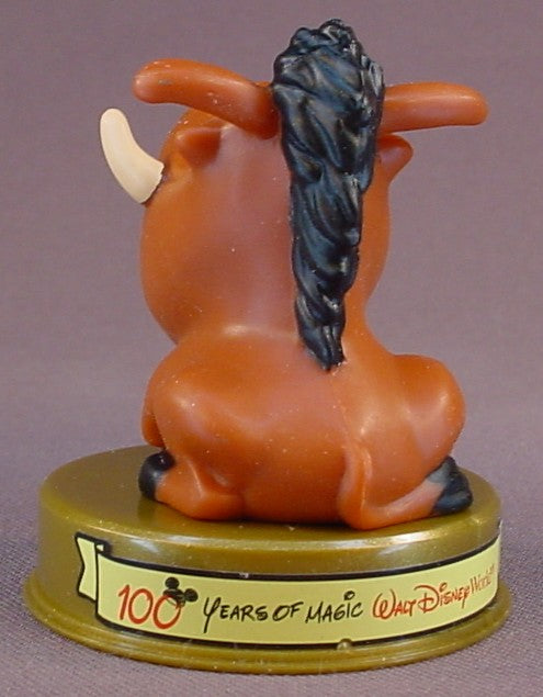 Disney 100 Years Of Magic Pumbaa The Warthog PVC Figure On A Base, Walt Disney World, Tarzan Movie, 2002 McDonalds