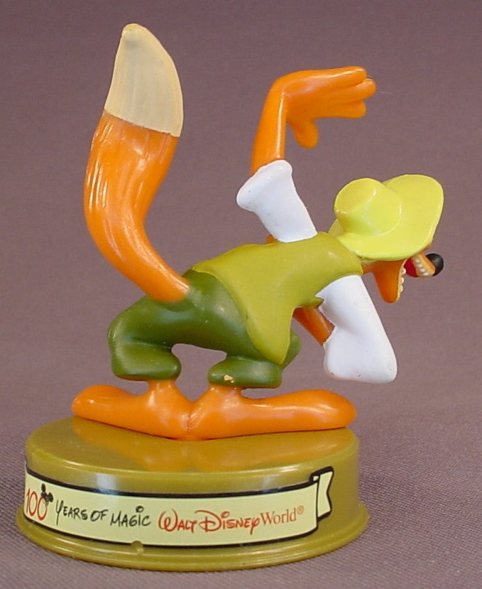 Disney 100 Years Of Magic Brer Fox PVC Figure On A Base, Walt Disney World, Song Of The South Movie, 2002 McDonalds