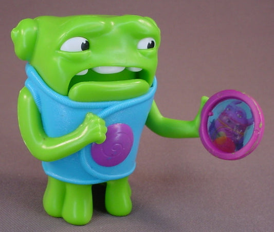 Home Movie Nervous Oh Figure Toy, 3 1/4 Inches Tall, His Arm Moves & His Mouth Opens When You Press The Button In Back