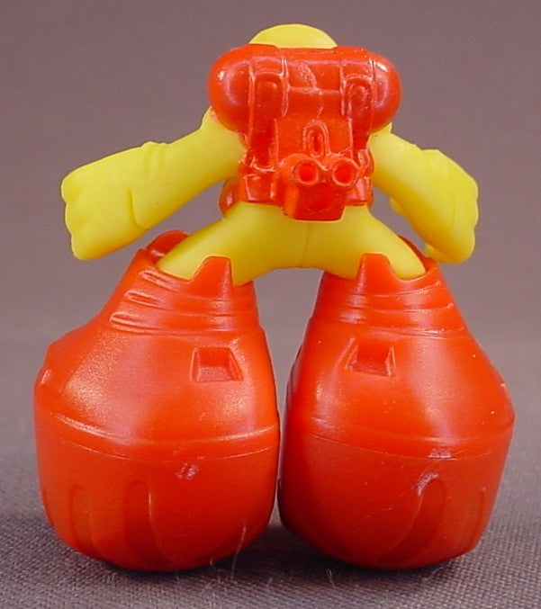 Big Boots Hazard Squad Mauricio PVC Figure With Weighted Feet, 2 Inches Tall, 2012 Mattel Matchbox