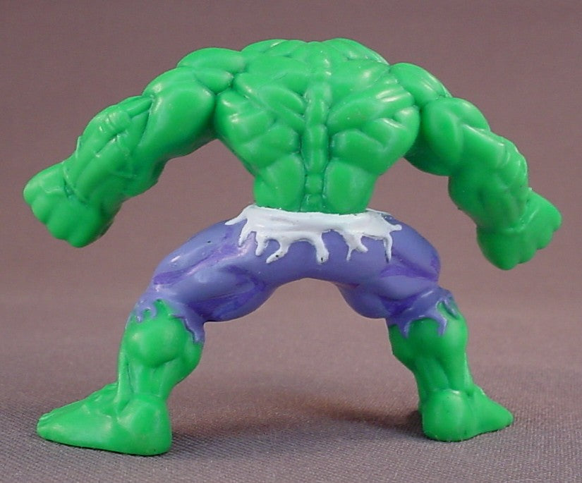 The Incredible Hulk In An Angry Pose With His Arms Extended PVC Figure, 2 1/4 Inches Tall, Marvel, 2003 Unique, Action Figure