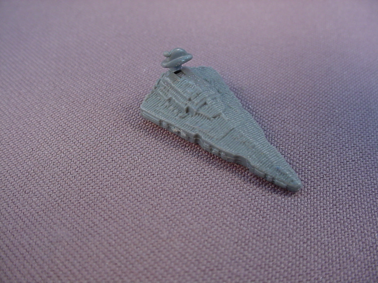 Star Wars Tiger Victory Class Star Destroyer Plastic Game Piece, 1 1/4 Inches Long, Micro Machines