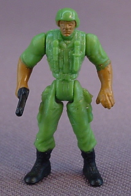Matchbox Mission Bravo Army Man Figure, 1 1/4 Inches Tall, Bends At The Waist, Soldier, 1998