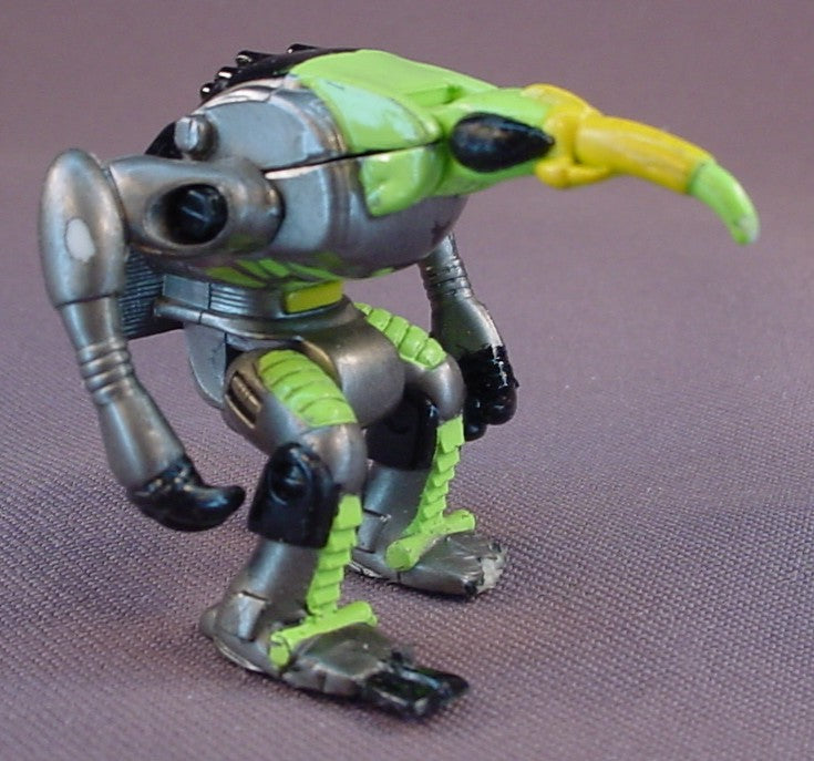 Micro Machines Z-Bots Incomplete Morphbots Misquitoid Figure, Missing A Set Of Legs, Series 3, 1 3/4 Inches Tall, 1993 Galoob