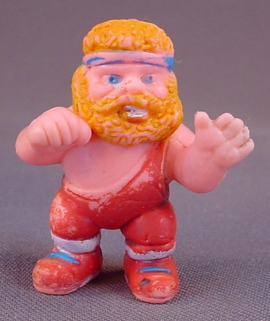 Soma PVC Wrestling Figure In Red Tights, 1 3/4 Inches Tall, 1986