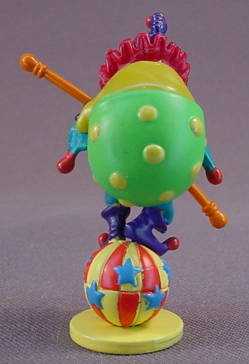 Yu-Gi-Oh Crass Clown PVC Figure, 2 1/4 Inches Tall, Series #6, Yugioh, 2002 Mattel