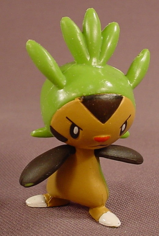Pokemon Chespin PVC Figure, 2 Inches Tall, Tomy