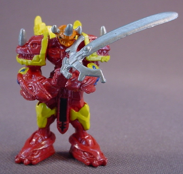 Digimon Emperorgreymon PVC Figure, 2 Inches Tall, Kaisergreymon, Emporer Greymon, 2000 Bandai