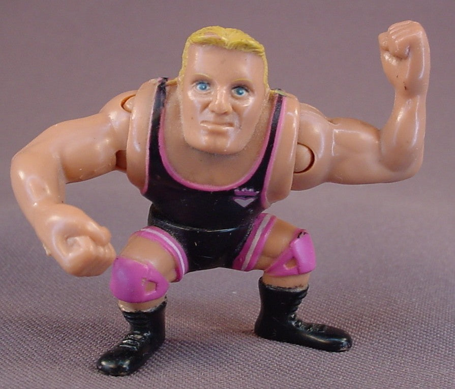 WWF Owen Hart Mini Action Figure, 2 Inches Tall, The Arms Move, WWE, Wrestling Figure, Titan Sports, 1997 Playmates