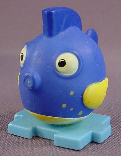 Disney Squeakers The Fish Puzzle Piece Figure, 1 1/2 Inches Tall, Doc McStuffins, Disney Junior, Figurine